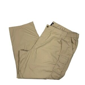5.11 Tactical Series Mens Cargo Pants Khaki Work Utility Pockets Outdoor Size 48